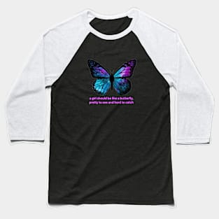 Butterfly Baseball T-Shirt